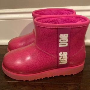 Toddler Ugg boots, hot pink